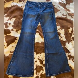 American Eagle boho flare size 8 Short